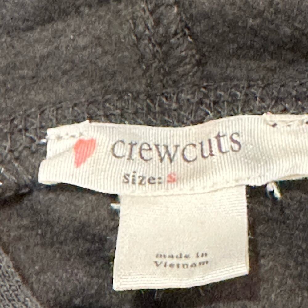 Crewcuts Gold Star Hoodie Girls sz S Black Hoodie Pullover Sweatshirt - Picture 5 of 7